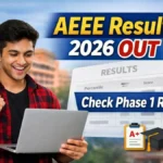 AEEE Result 2026 OUT – Direct Link to Check Score
